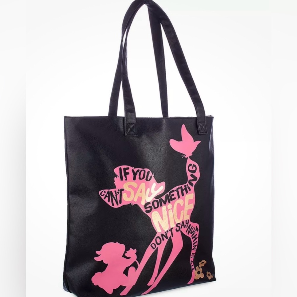 NWT Oh My Disney Bambi If You can’t say something nice tote bag